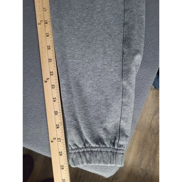 GYMSHARK Mens XS Essential Oversized Jogger Charcoal Grey Marl Athleisure A2A7T - Picture 7 of 8